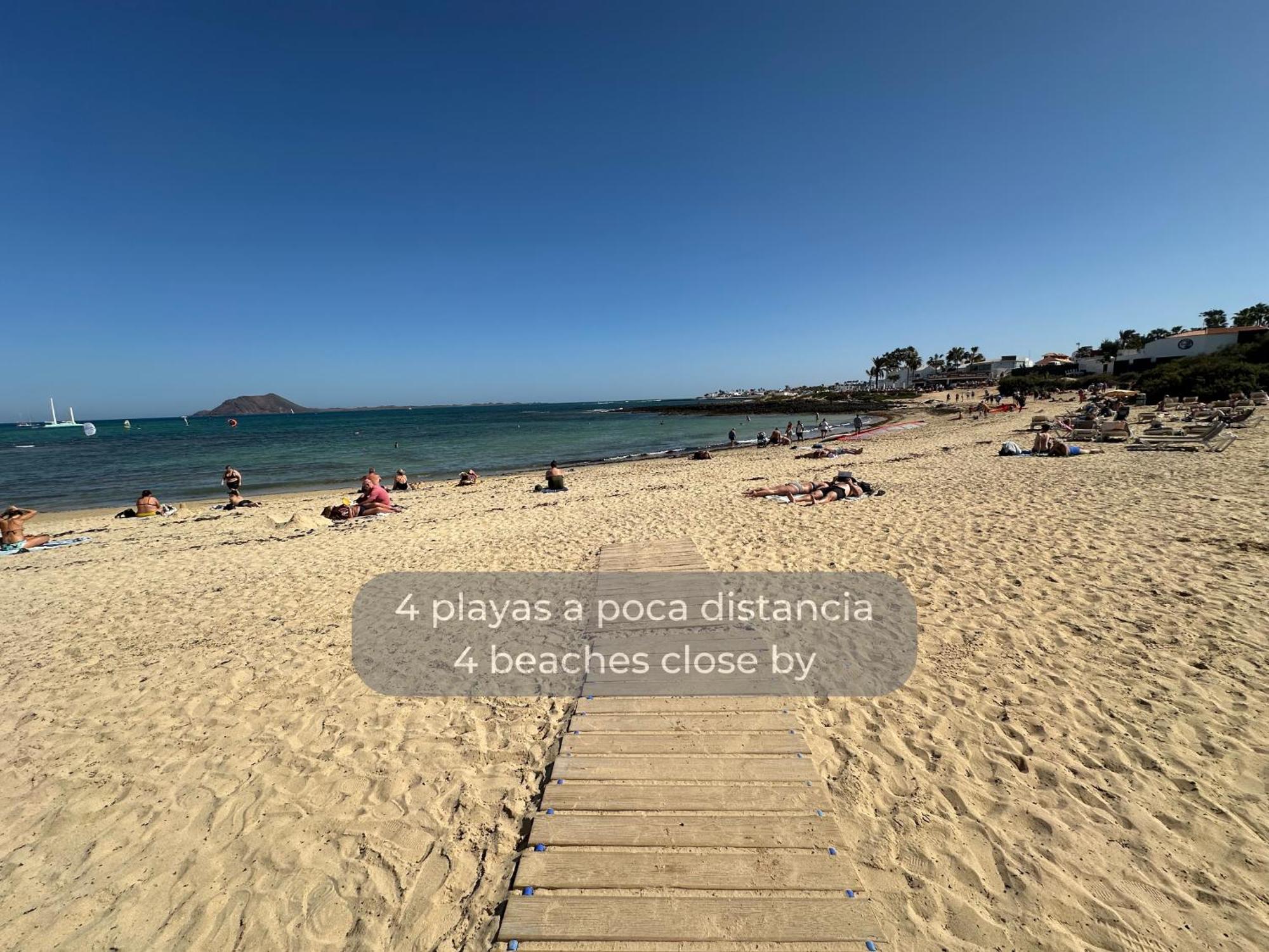 Canelita Con Piscina, Soleada Terraza Amplia Wifi Y Parking Корралехо Екстер'єр фото